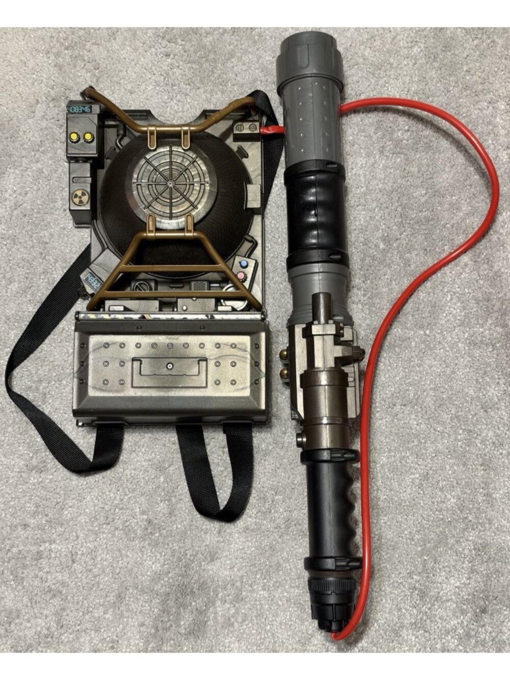 Ghostbusters Mattel 2016 Proton Pack Backpack Projector Blaster Toy